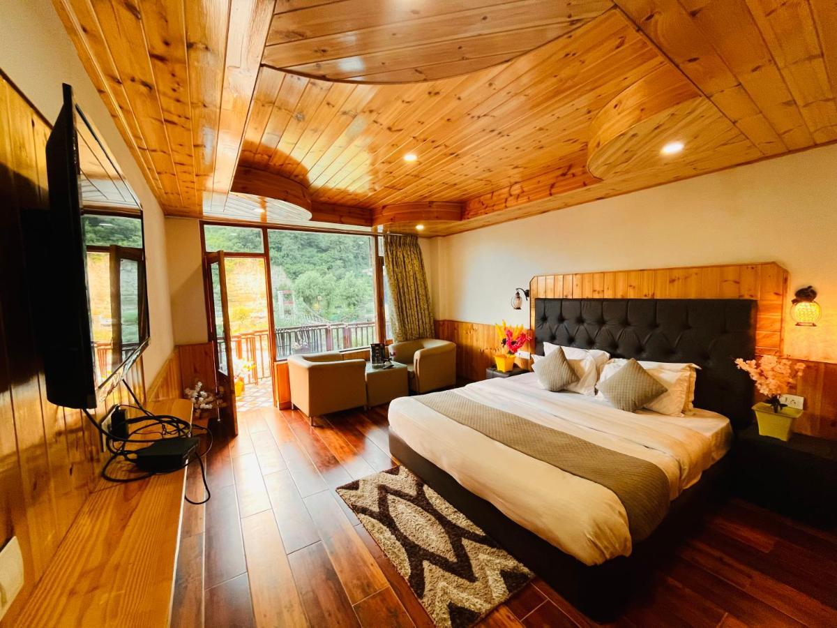 Hotel Himalayan River- Riverside Hotel มะนาลี ภายนอก รูปภาพ